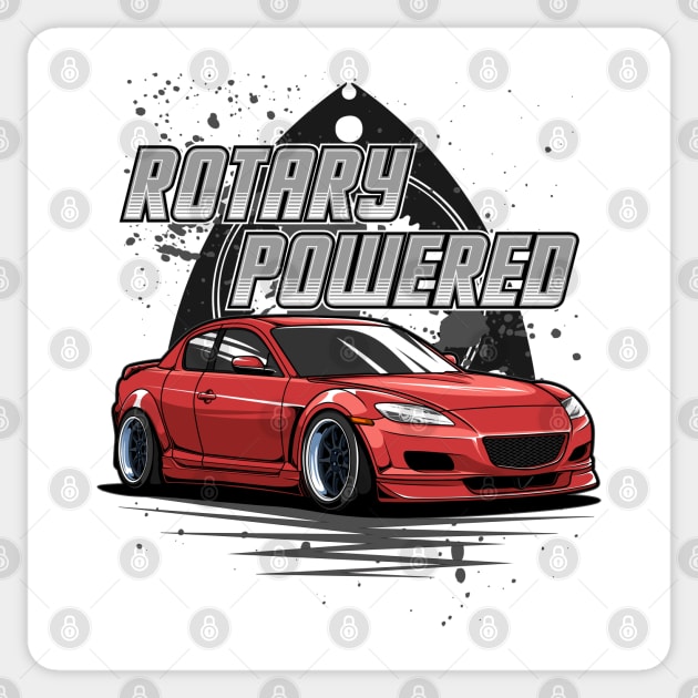 Mazda RX8 Sticker by JDM Boyz